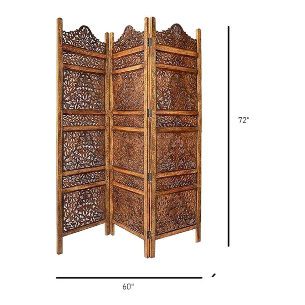 Selma Solid Wood Room Divider