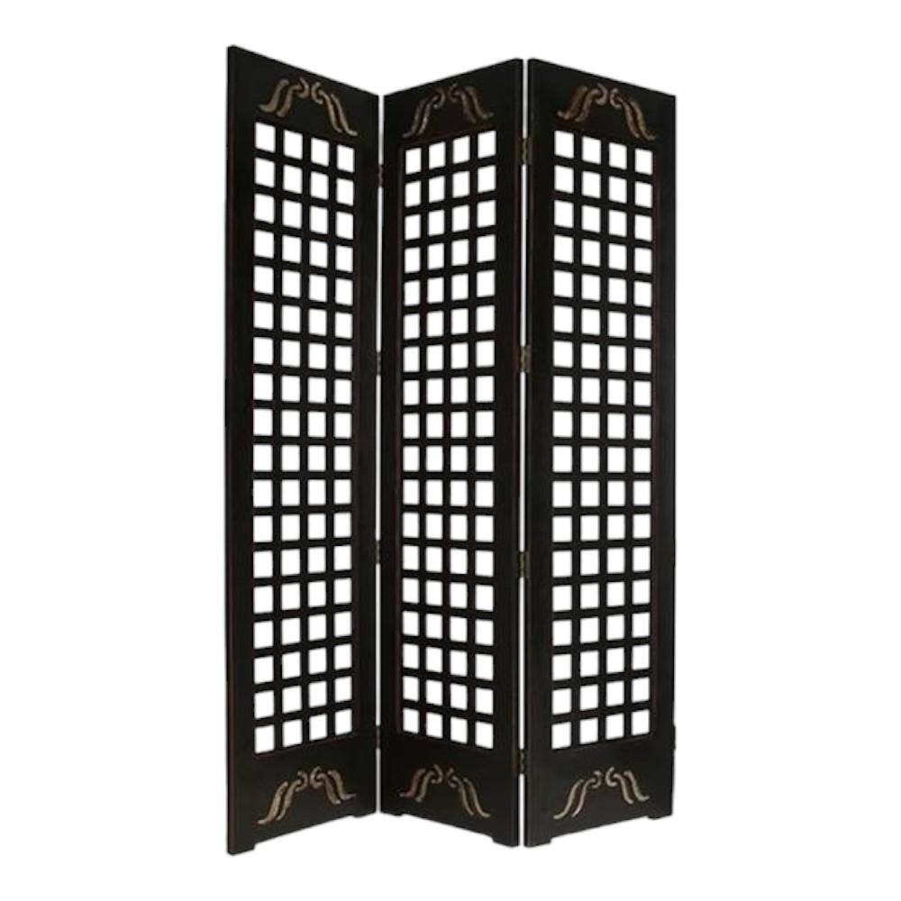 Archie Solid Wood Room Divider
