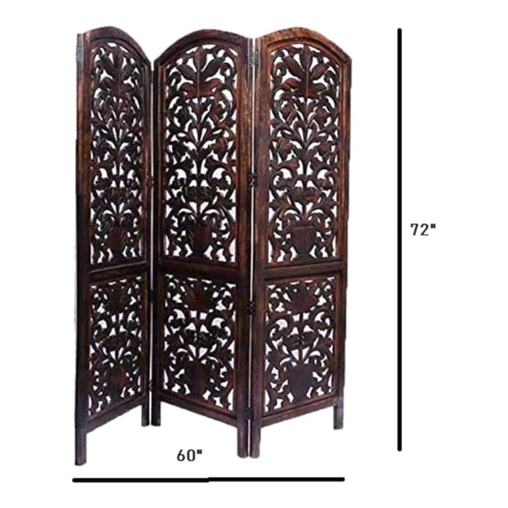 Charles Solid Wood Room Divider