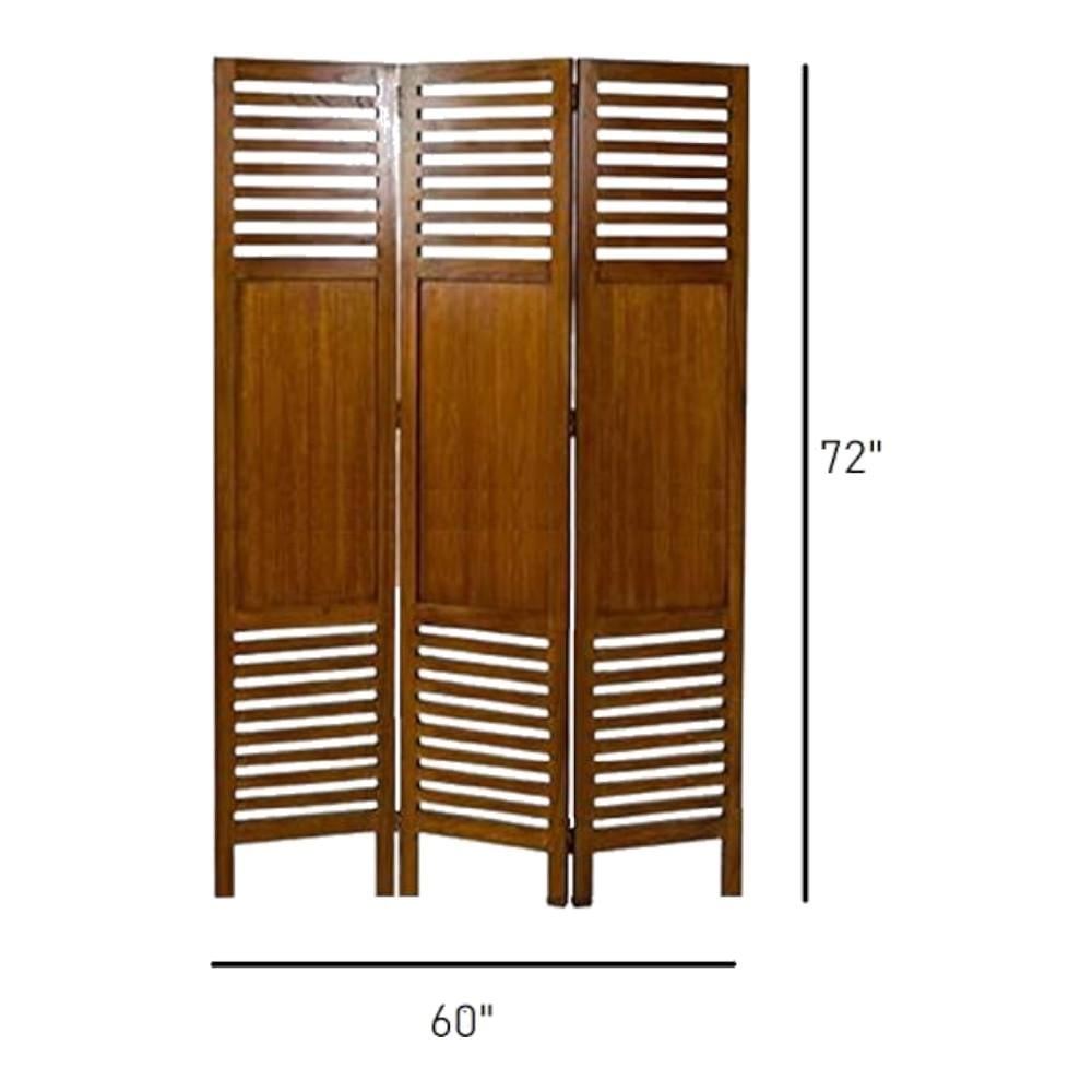 Clark Solid Wood Room Divider