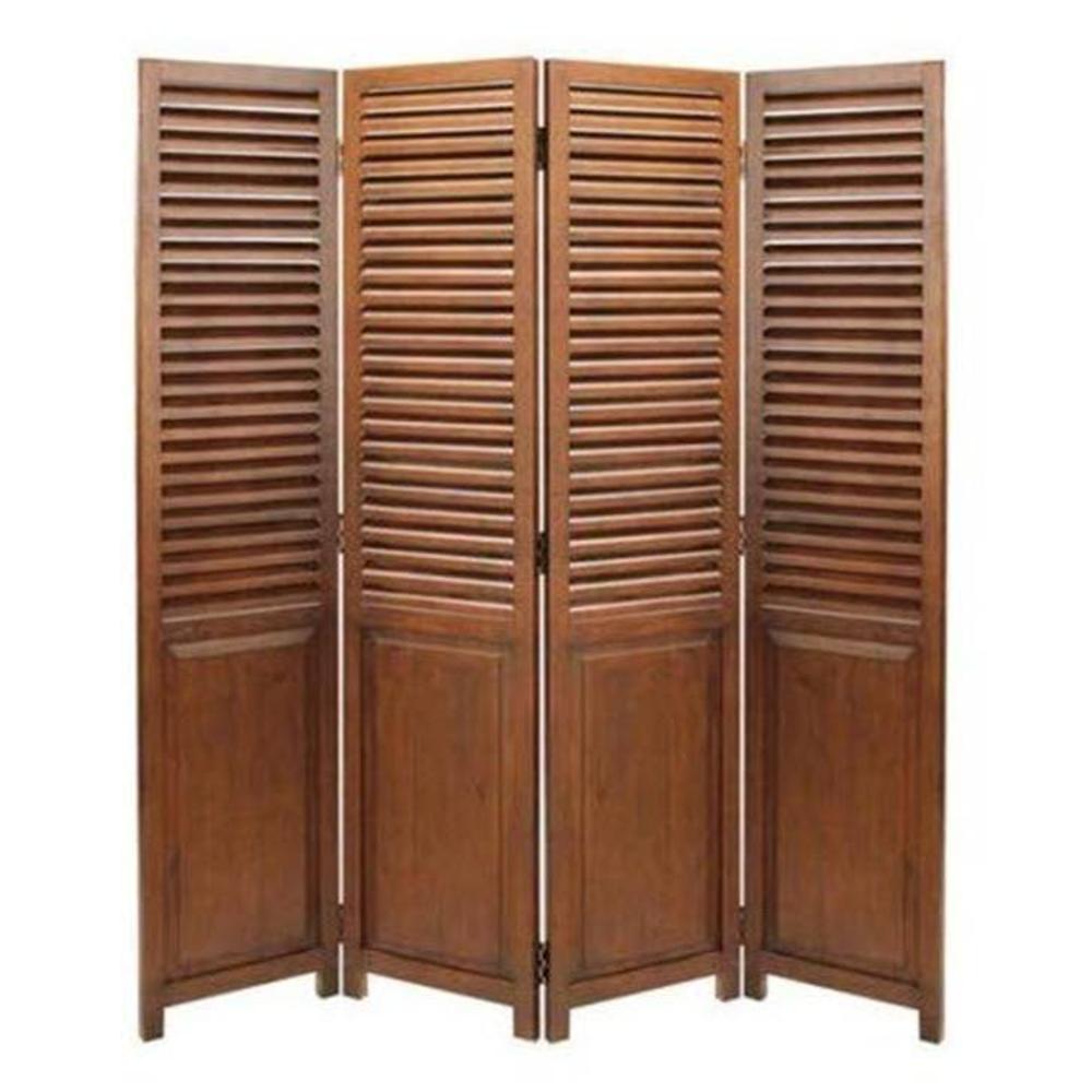 Shilpi Handcarved Wooden Room Divider Panels -NSHC012