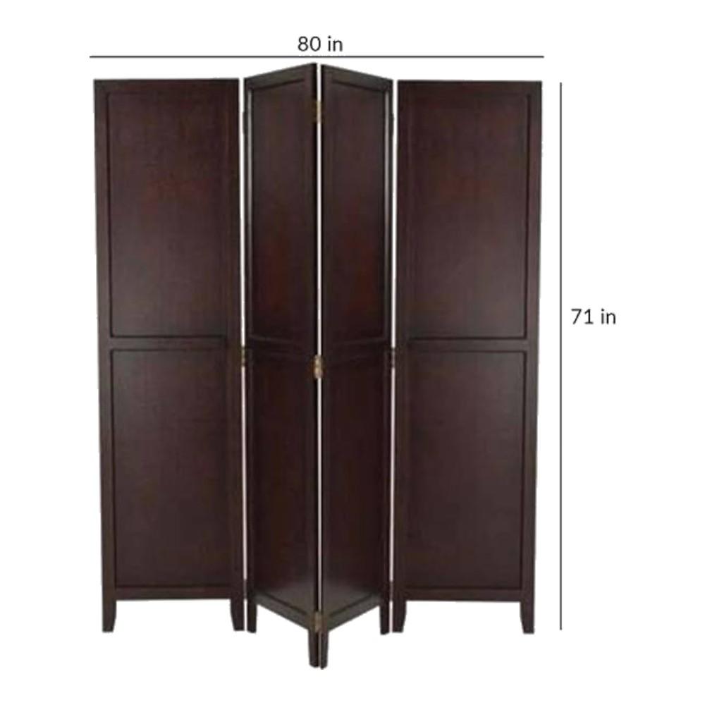 Shilpi Handcarved Wooden Room Divider Panels -NSHC013