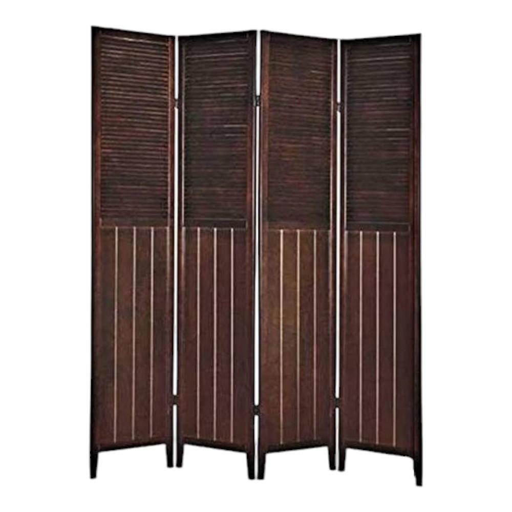 Shilpi Handcarved Wooden Room Divider Panels -NSHC014