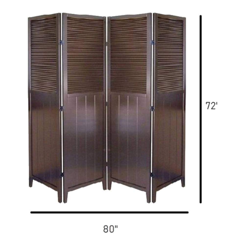 Shilpi Handcarved Wooden Room Divider Panels -NSHC019