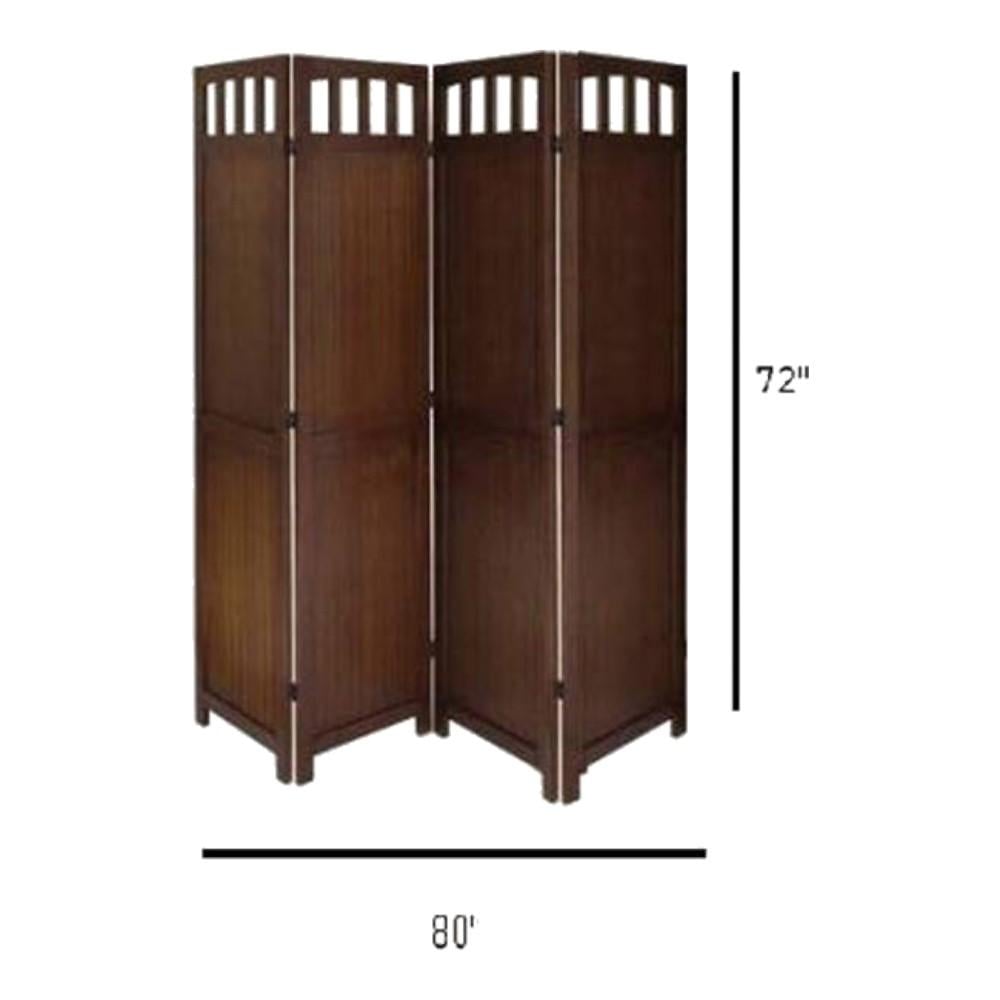 Shilpi Handcarved Wooden Room Divider Panels -NSHC020