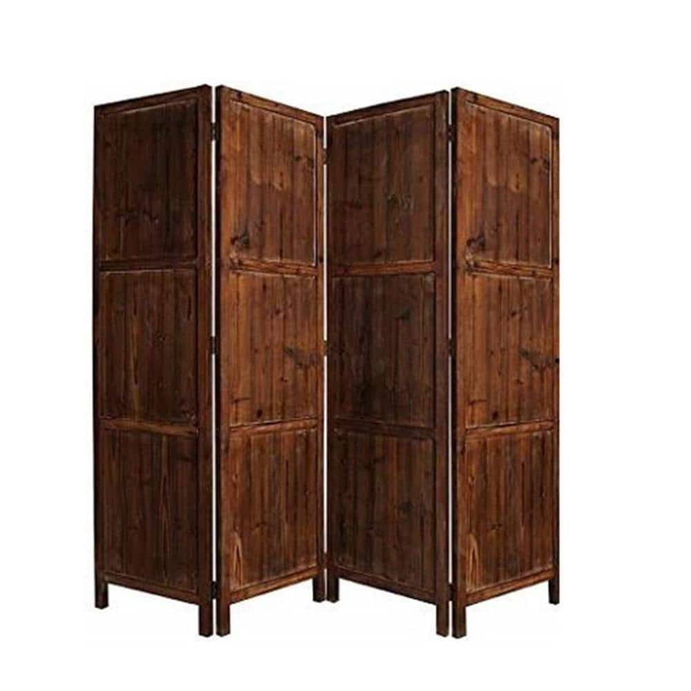 Shilpi Handcarved Wooden Room Divider Panels -NSHC021