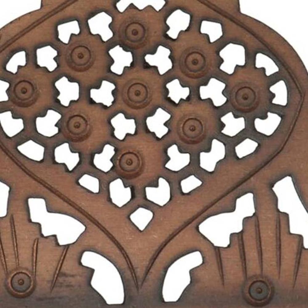 Shilpi Handcarved Wooden Room Divider Panels -NSHC022