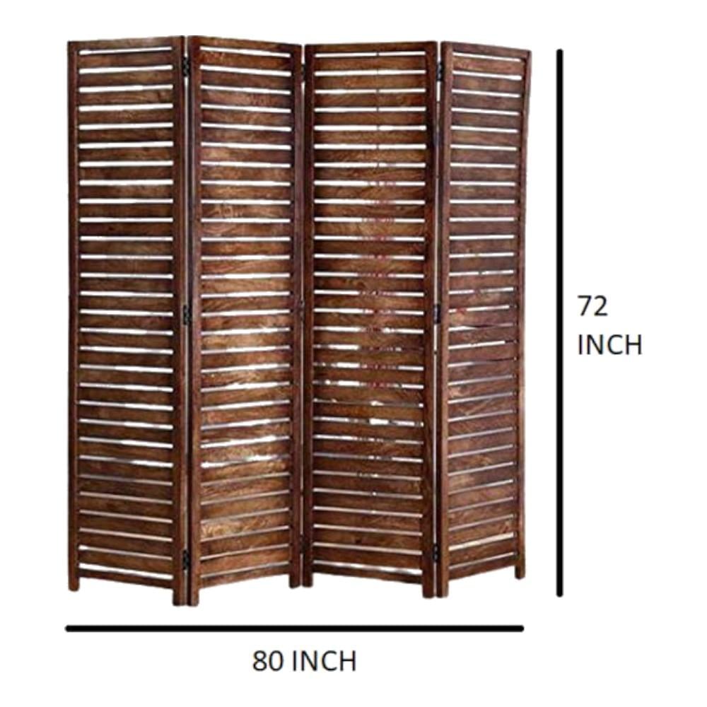 Shilpi Handcarved Wooden Room Divider Panels -NSHC024