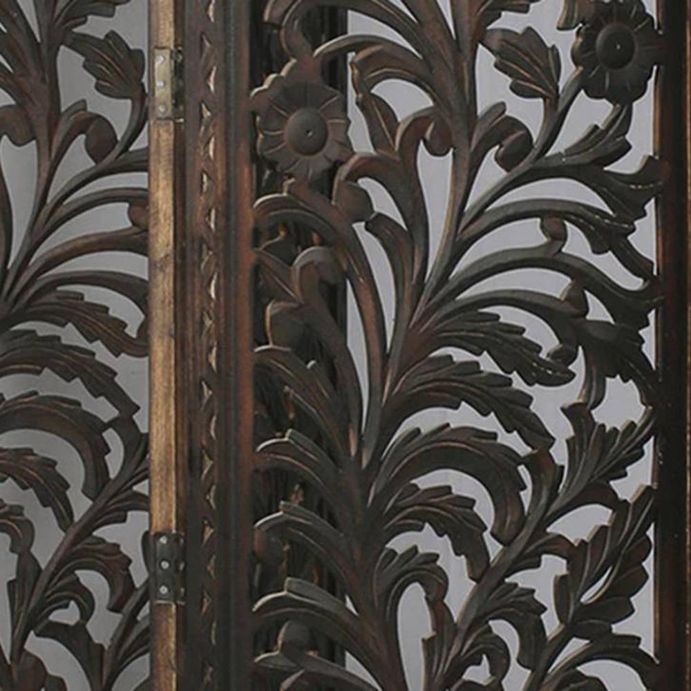 Shilpi Handcarved Wooden Room Divider Panels -NSHC029