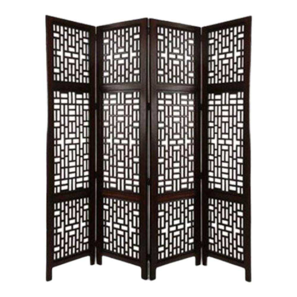 Shilpi Handcarved Wooden Room Divider Panels -NSHC031