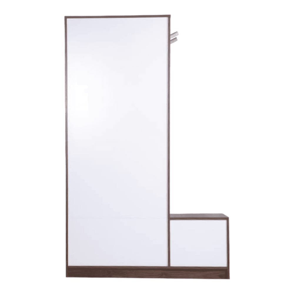 Gareth Engineered Wood 2 door Wardrobe in Matte Finish