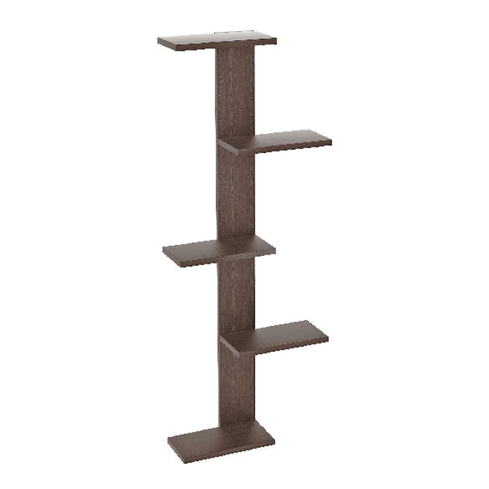 BLUEWUD Alaire Engineered Wood Wall Decor Shelf, Display Rack (Wenge)