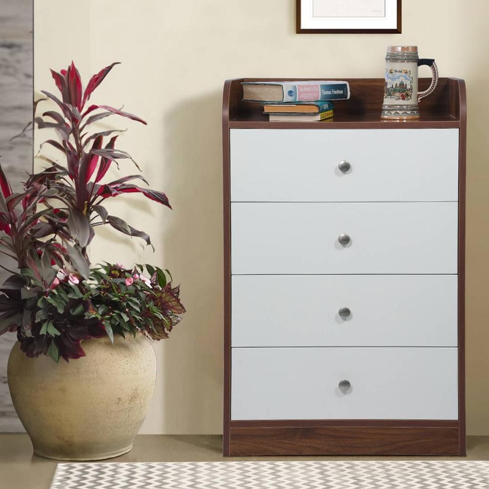 Opal Chest Of Drawers with 4 Drawers in Frosty White