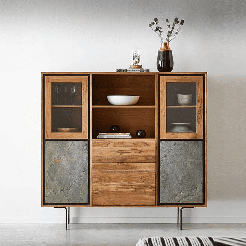 Jarrah Crokery Cabinet