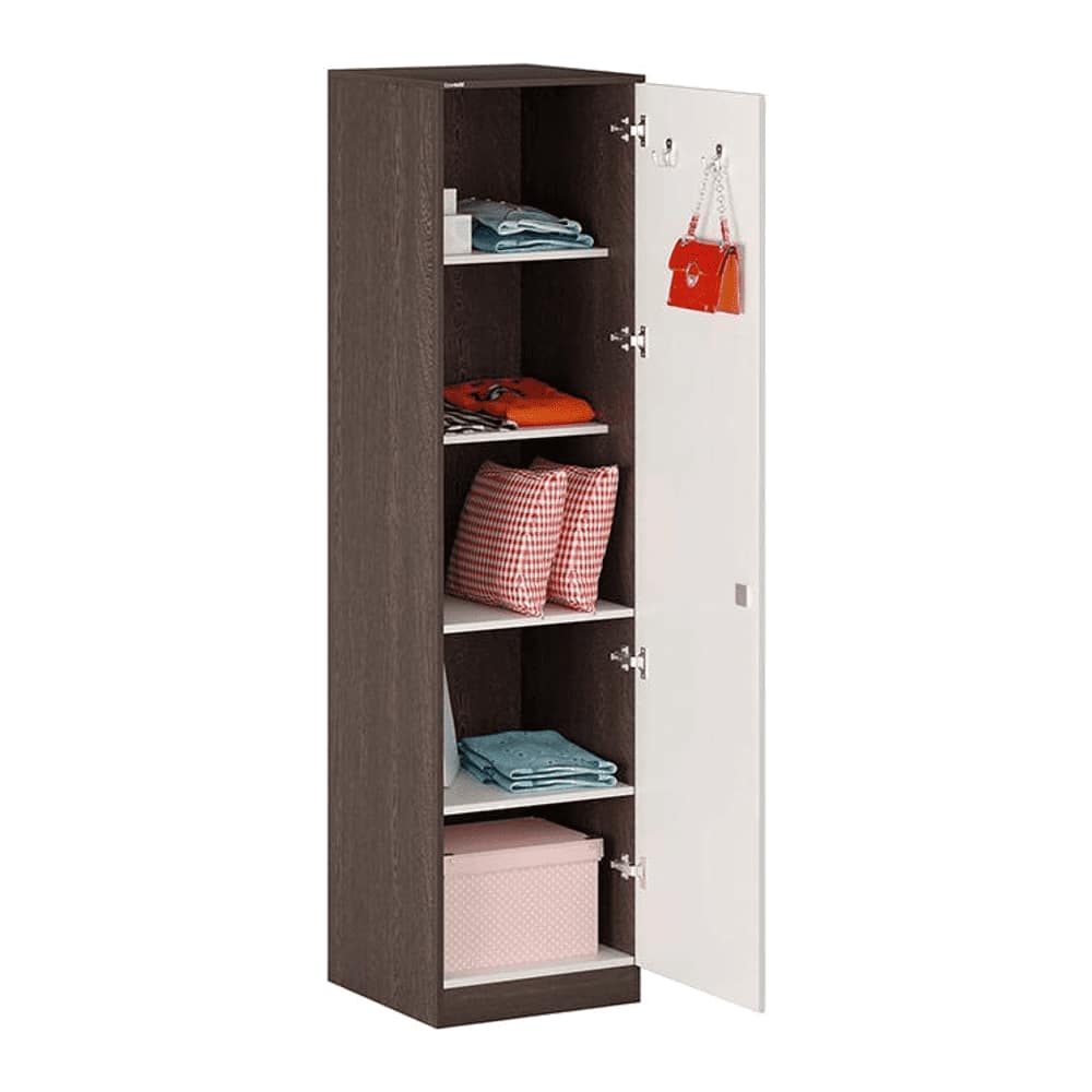 Bluewud Andrie Single Door Wardrobe