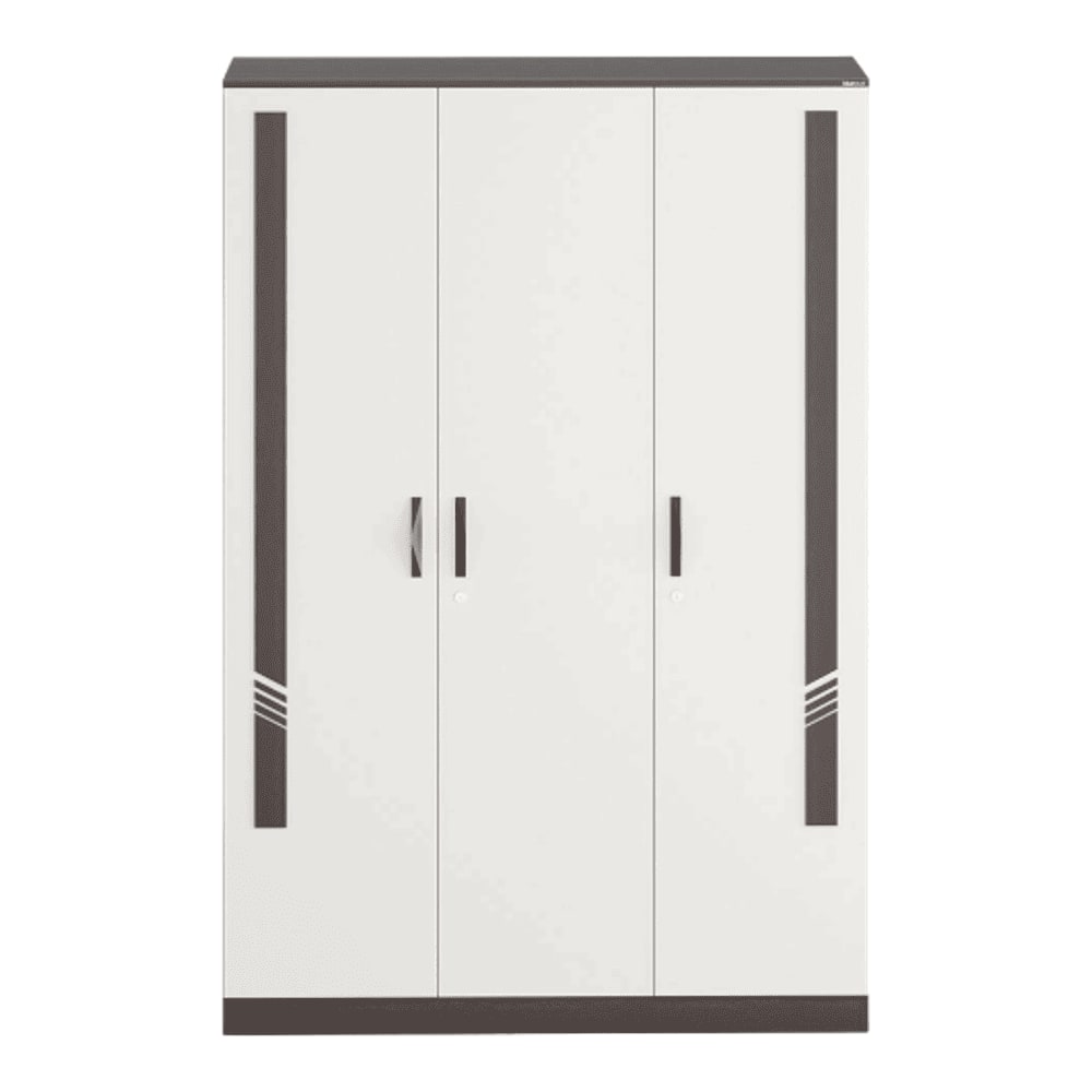 Bluewud Andrie 3 Door Wardrobe with Drawer