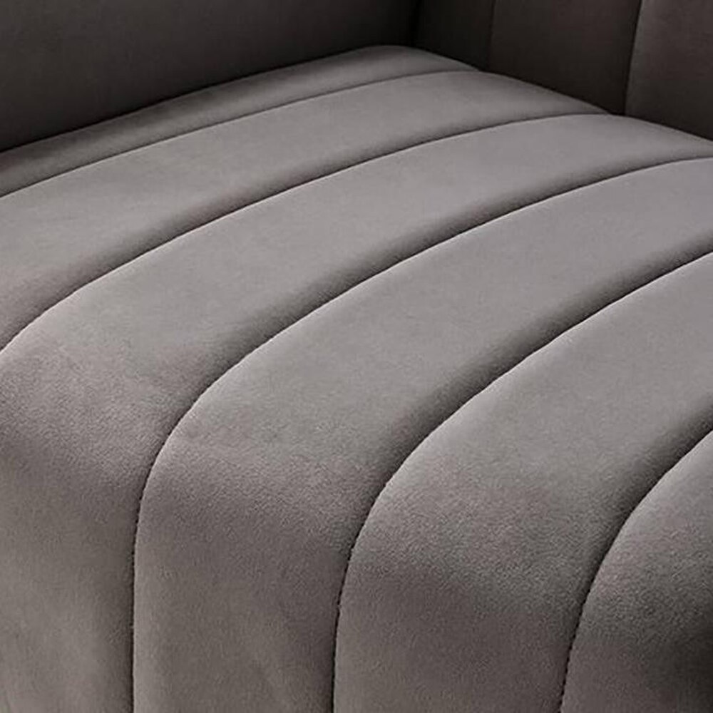 Oswyn Solid Wood Rocking Chair in Grey Colour