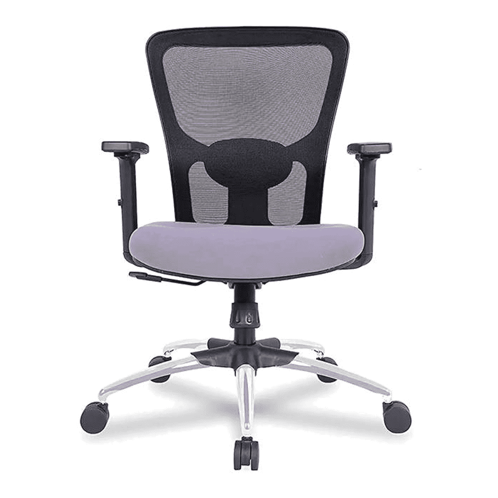 Jamie Net Swivel Study Chair in Black Colour