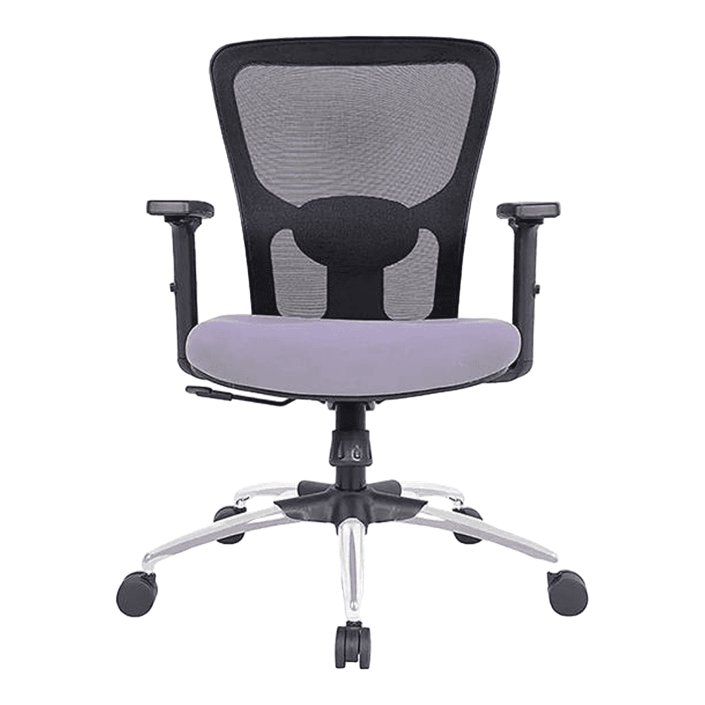 Jamie Net Swivel Study Chair in Black Colour