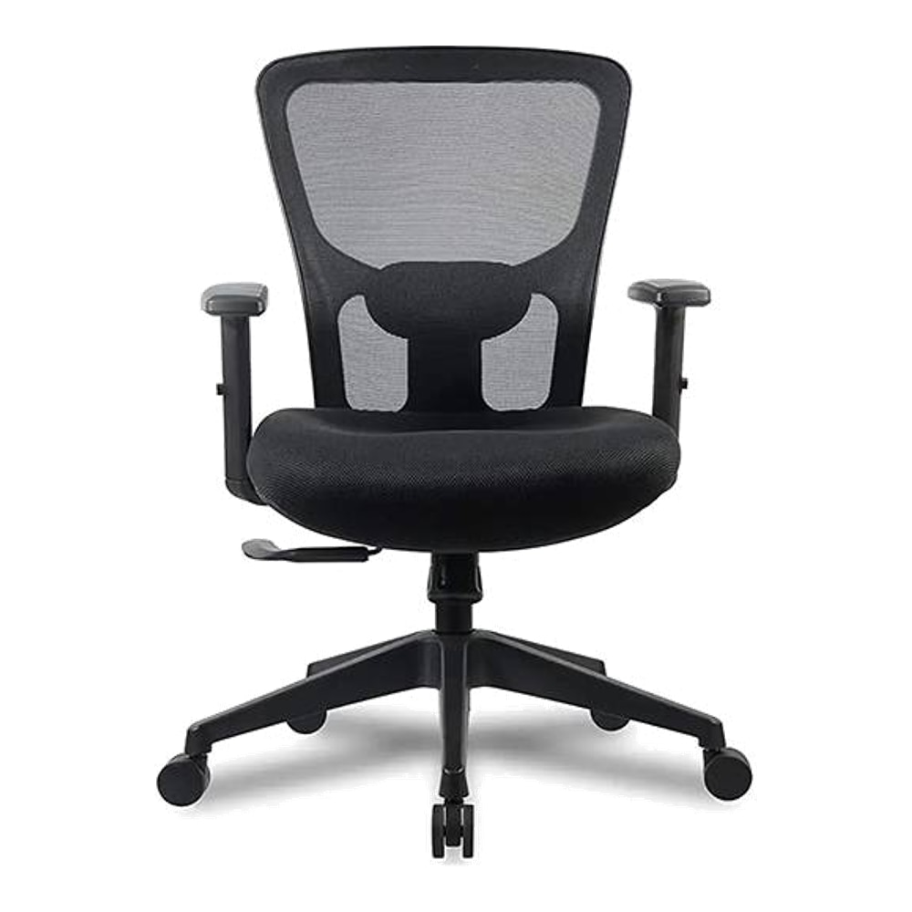 Vance Net Swivel Study Chair in Black Colour
