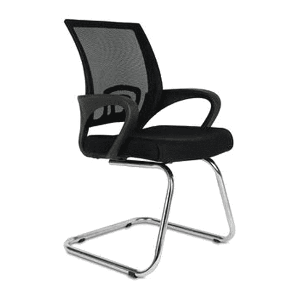 Flenderson Net Study Chair in Black Colour