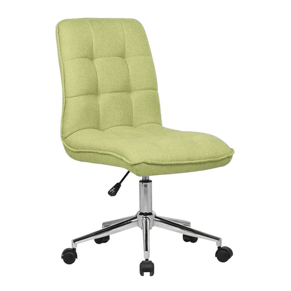 Feleena Fabric Swivel Study Chair in Green Colour
