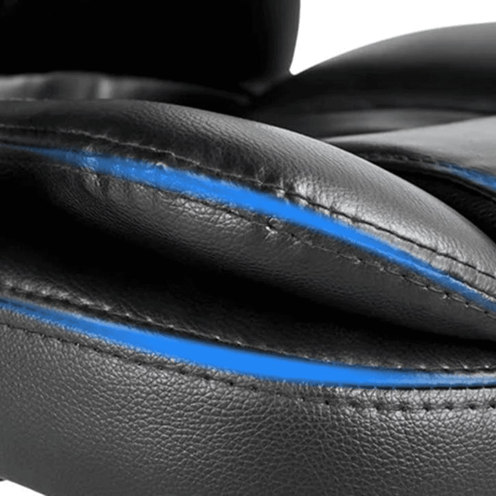 Fenna Leatherette Swivel Study Chair in Black Colour