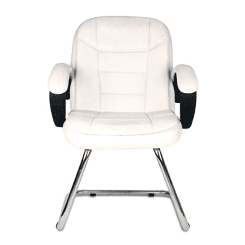 Sedric Leatherette Swivel Study Chair in Black Colour