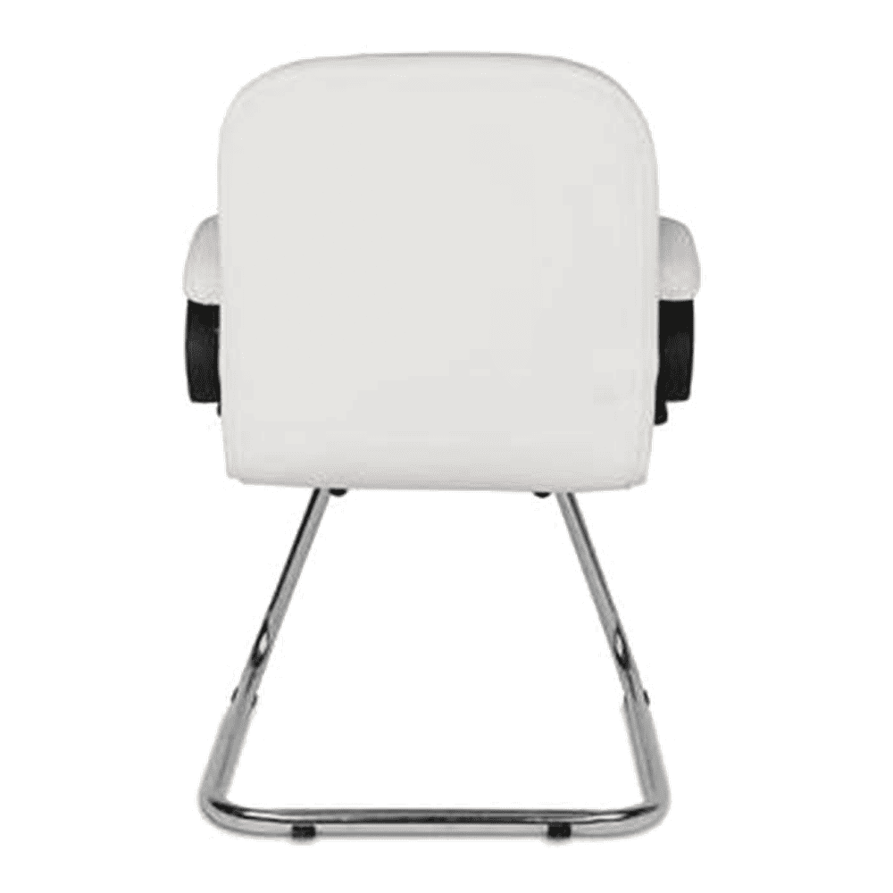 Sedric Leatherette Swivel Study Chair in Black Colour