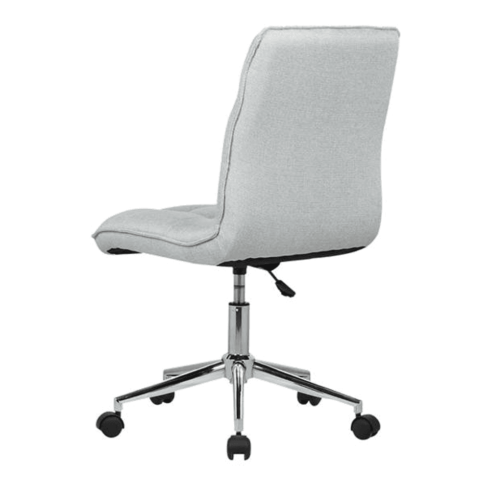 Feleena Leatherette Swivel Study Chair in GREY Colour