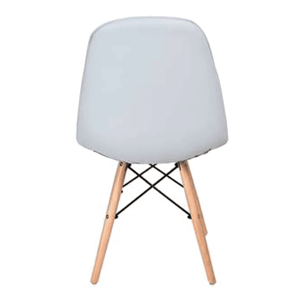 Maxime Leatherette Study Chair in Grey Colour