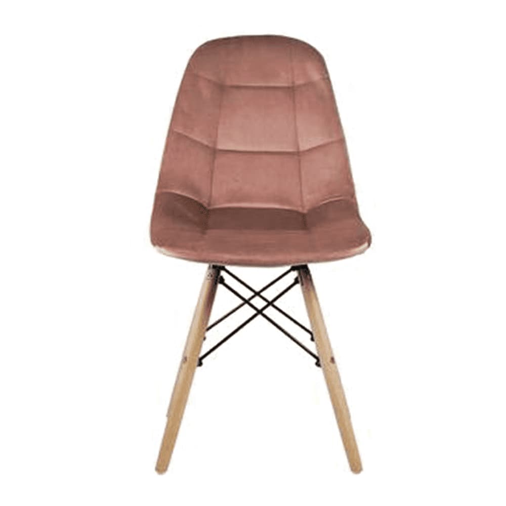 Maxime Leatherette Study Chair in Pink Colour