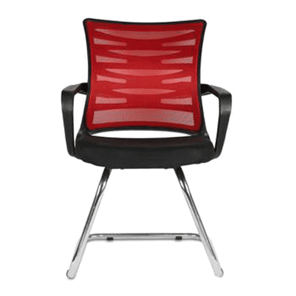 Shirlyn Leatherette Study Chair in White Colour
