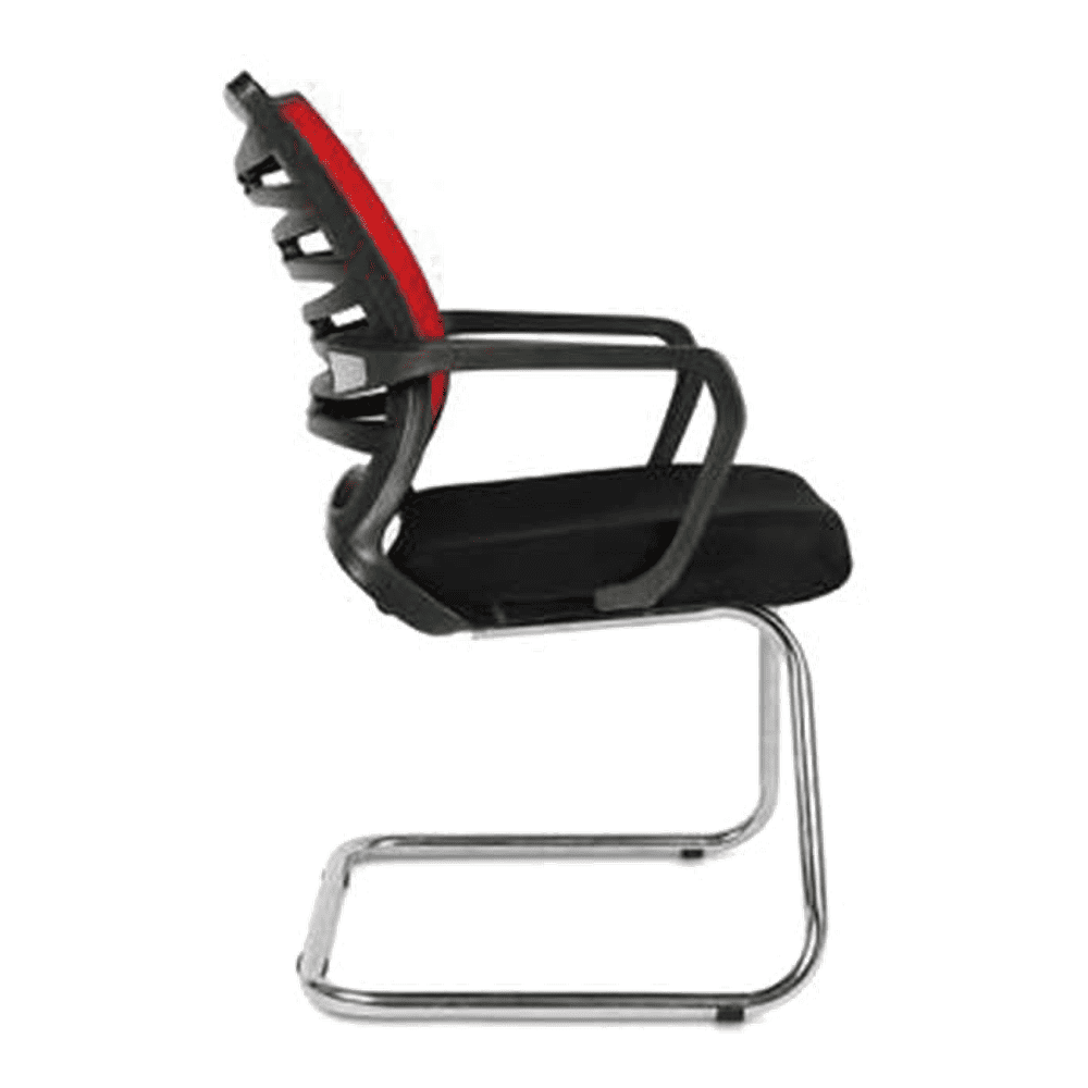 Shirlyn Leatherette Study Chair in White Colour