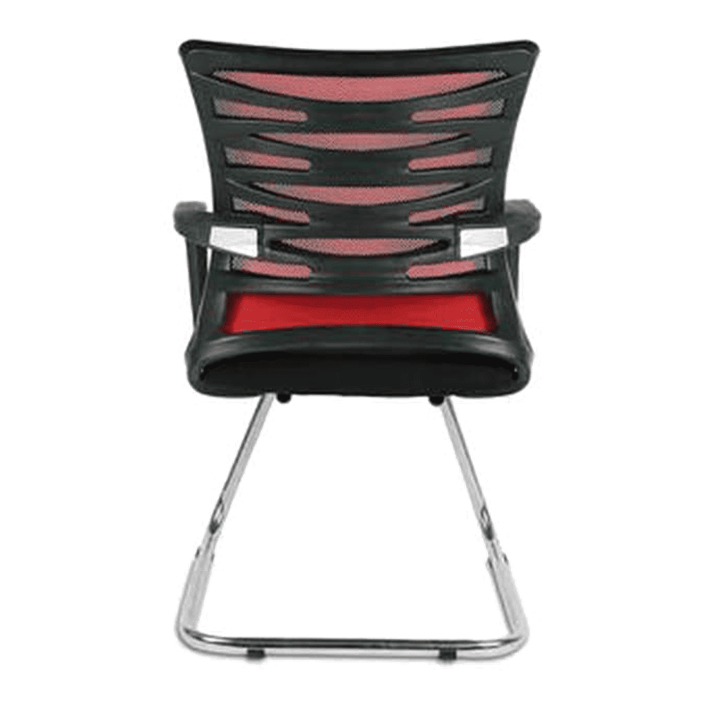 Shirlyn Leatherette Study Chair in White Colour