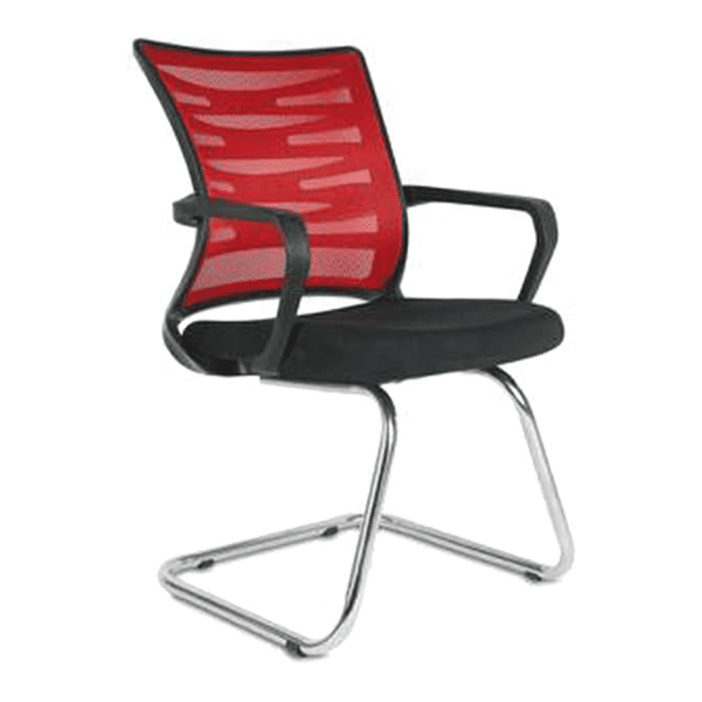 Shirlyn Leatherette Study Chair in White Colour