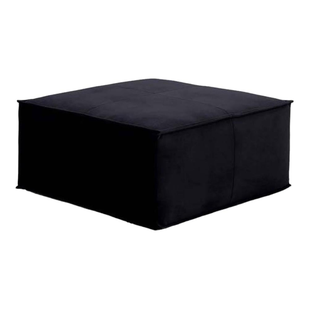 Amma Ottoman in Black Colour