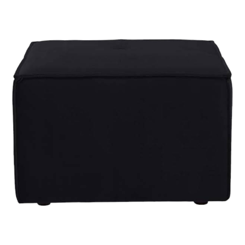 Emmett Ottoman in Black Colour
