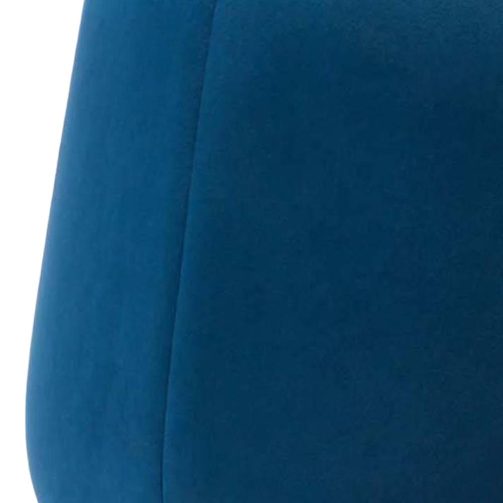 Boho Ottoman in Ocean Blue Colour