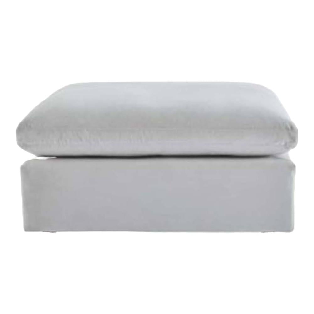 Brit Ottoman in Grey Ash Colour