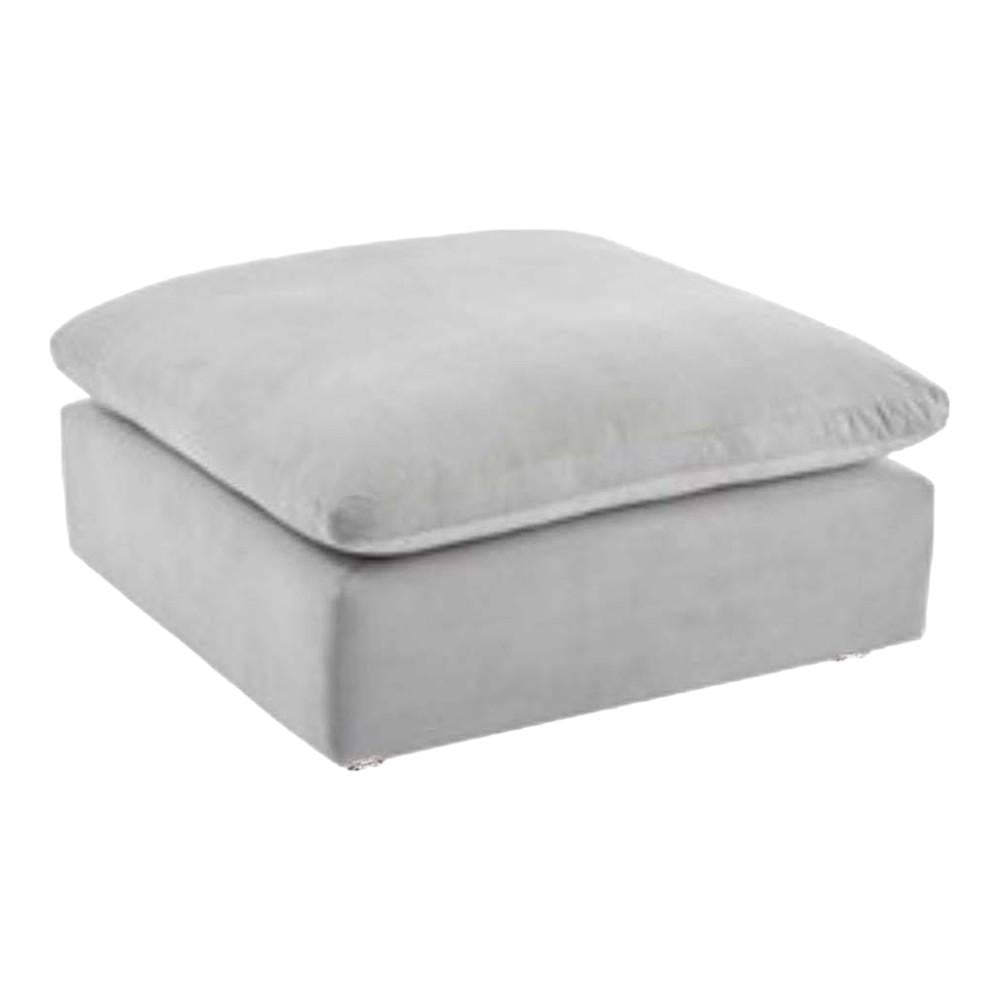 Brit Ottoman in Grey Ash Colour