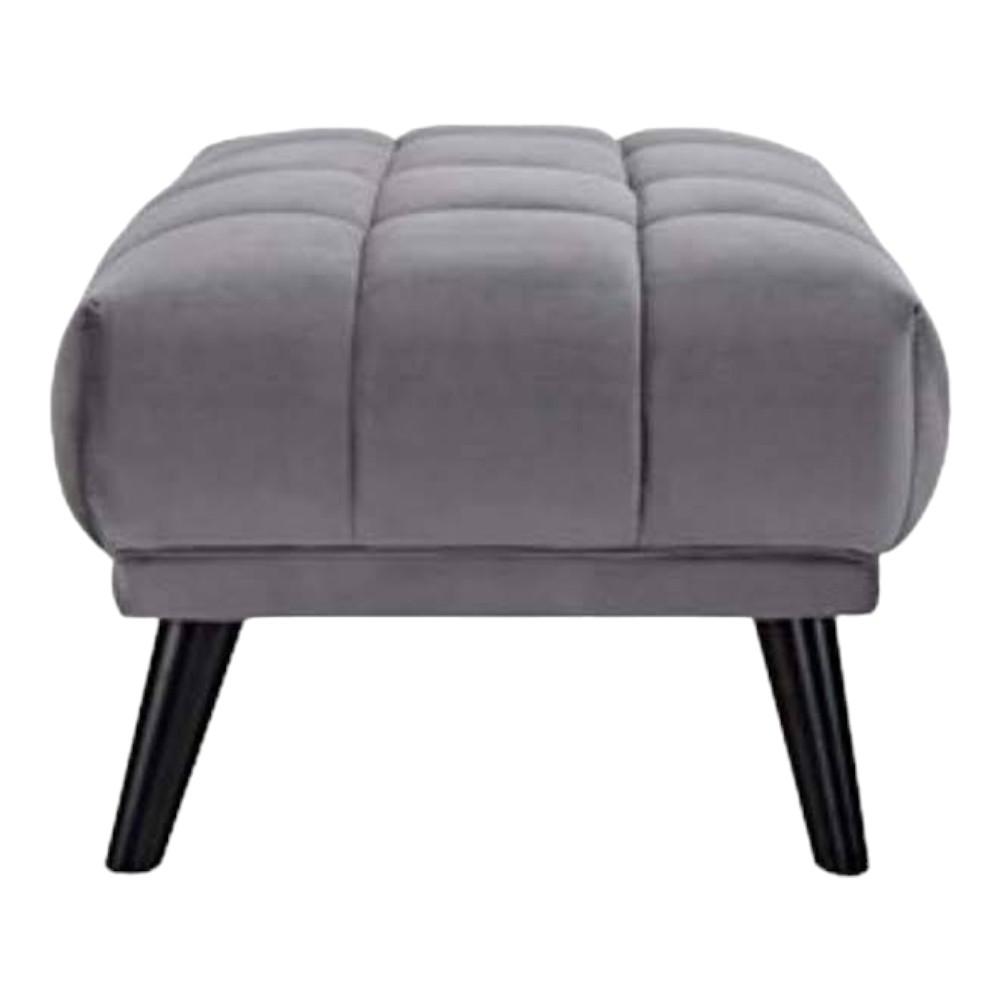 Brait Ottoman in Midnight Grey Colour