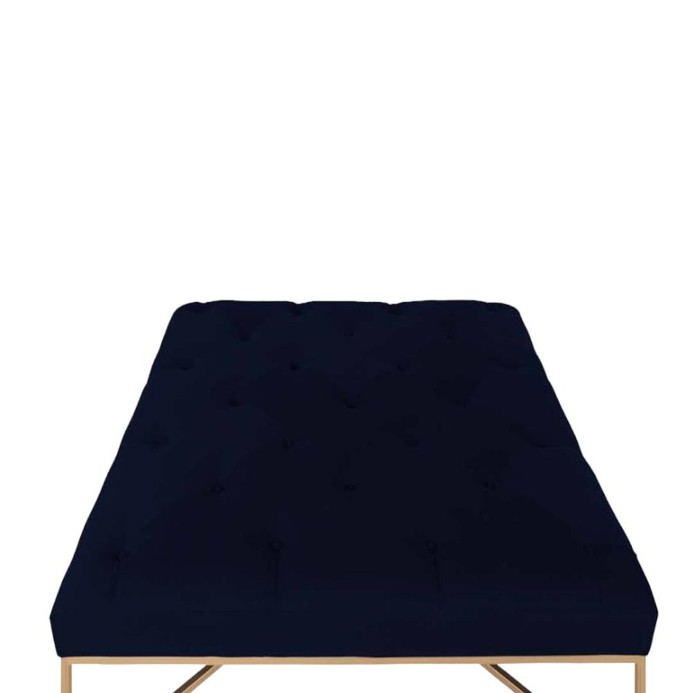 Ema Ottoman in Navy Blue Colour