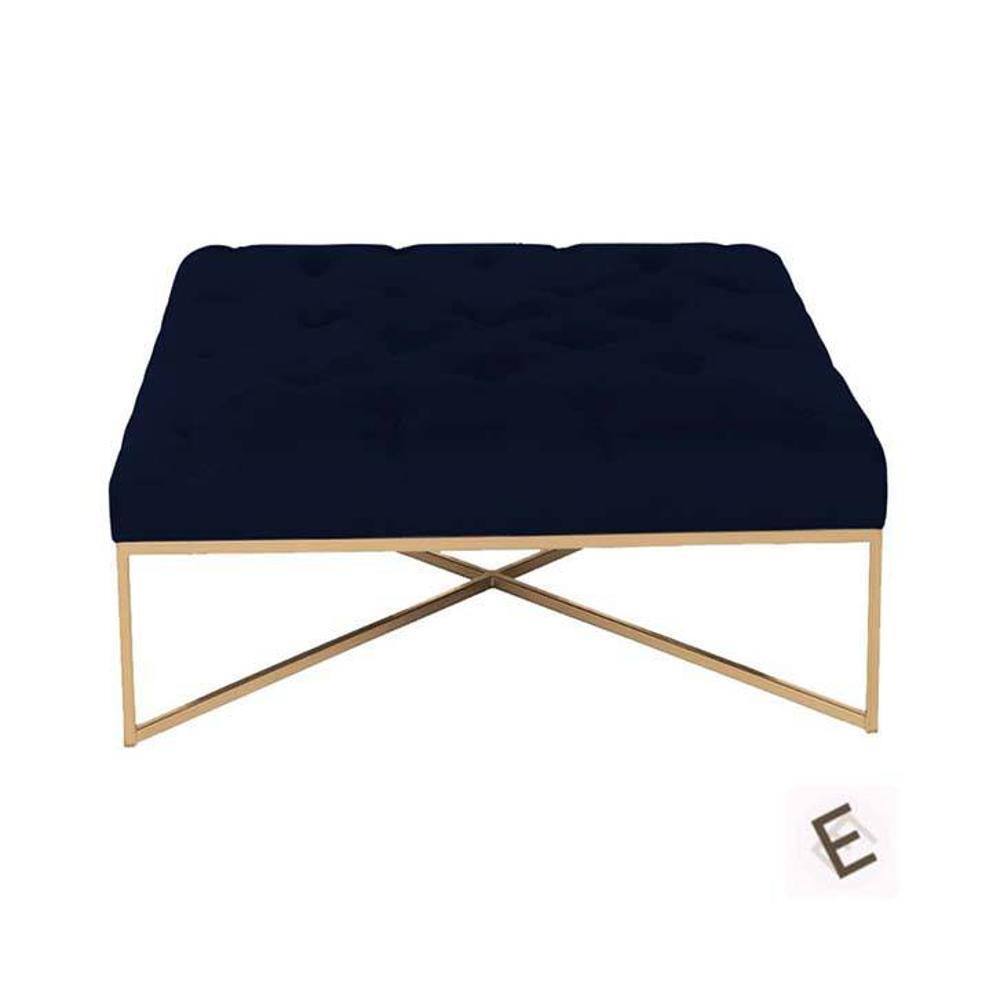 Ema Ottoman in Navy Blue Colour