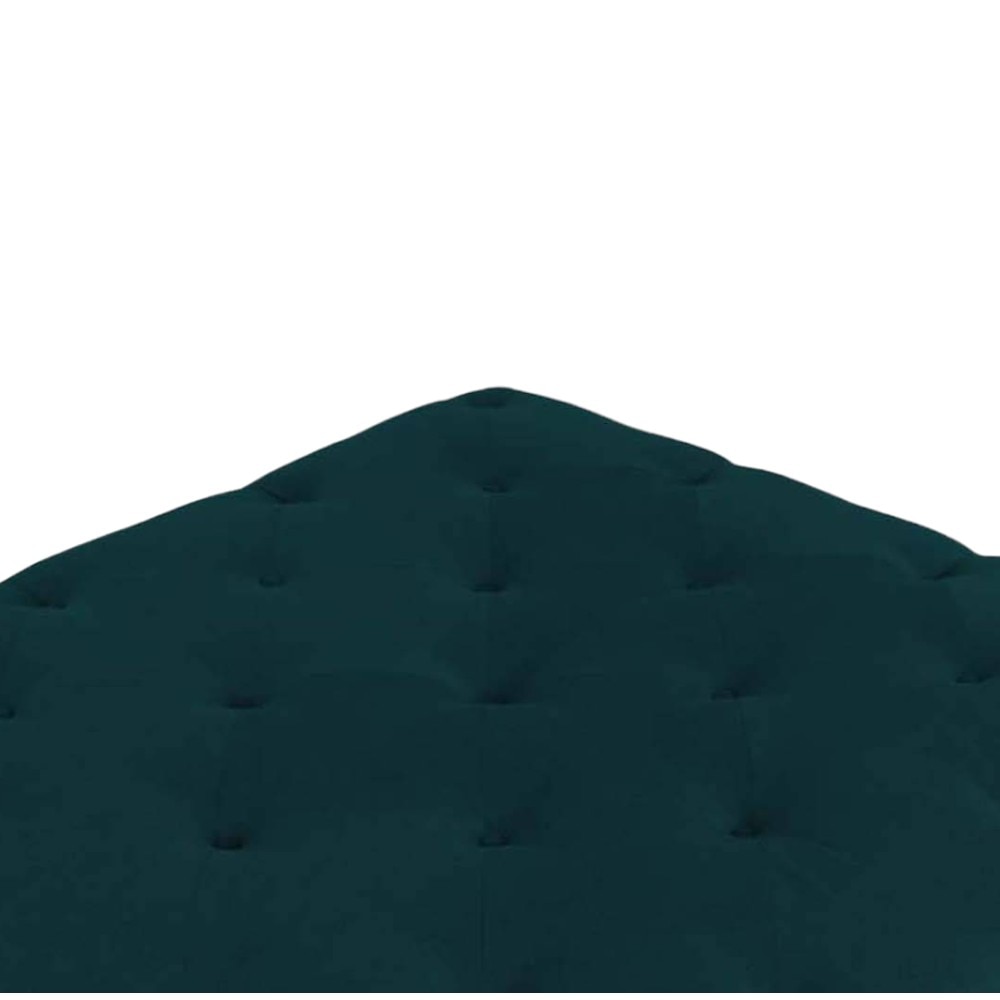 Ema Ottoman in Peacock Green Colour