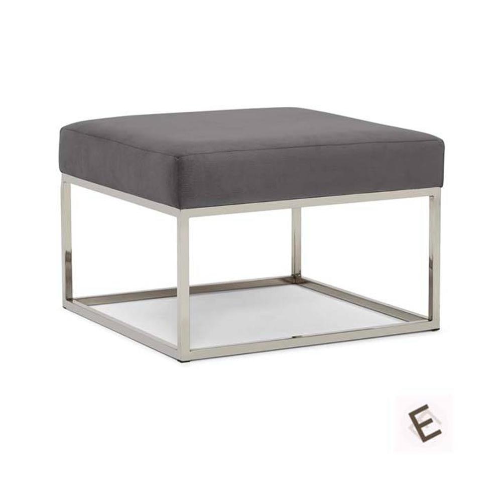 Eiffel Ottoman in Midnight Grey Colour