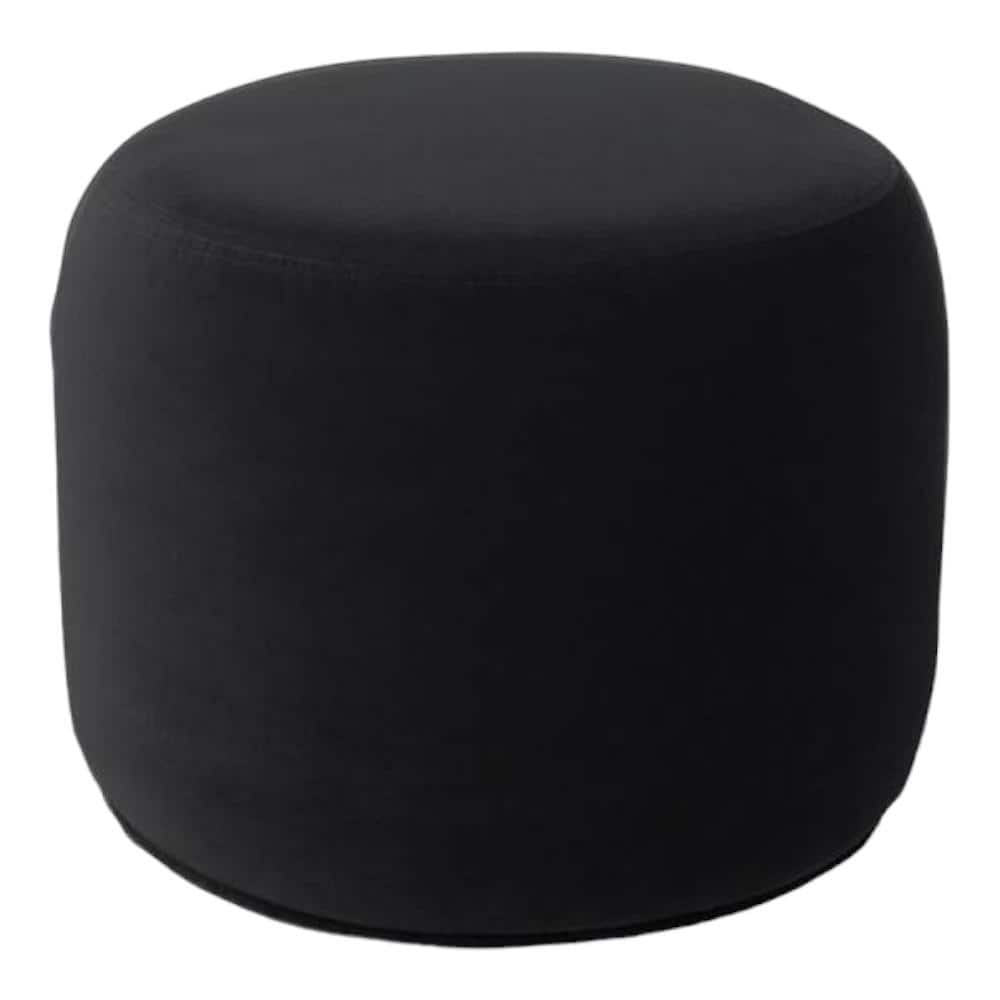 Serie O Pouffe in Black Colour