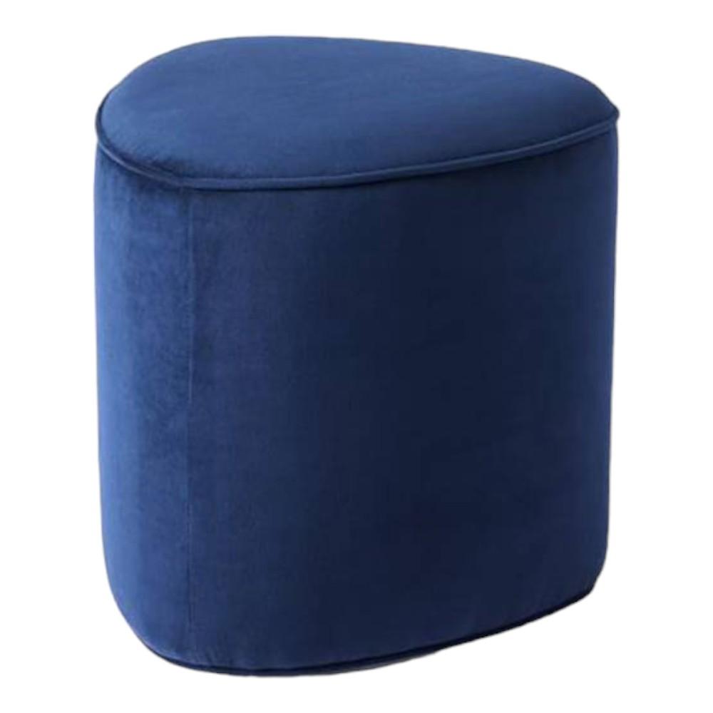 Tri Series Pouffe in Blue Colour