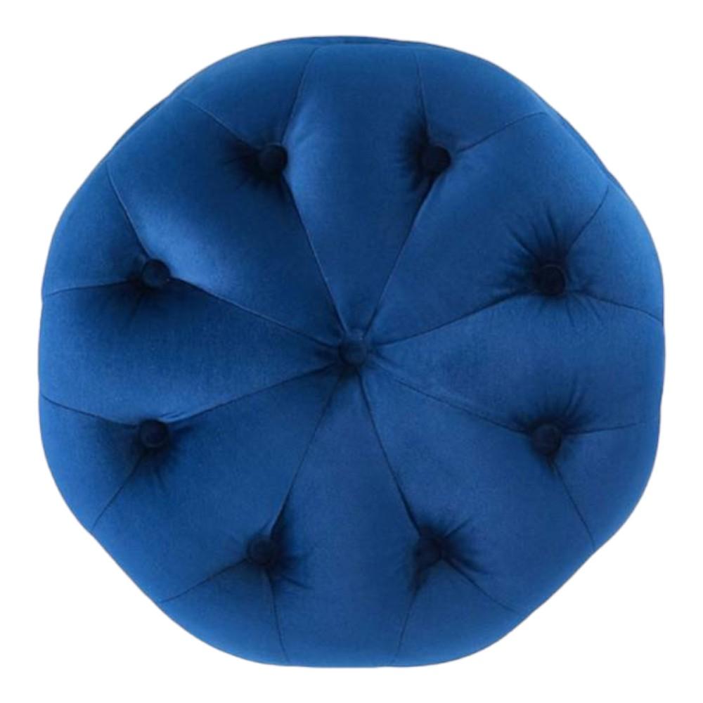 Amanda Pouffe in Navy Blue Colour