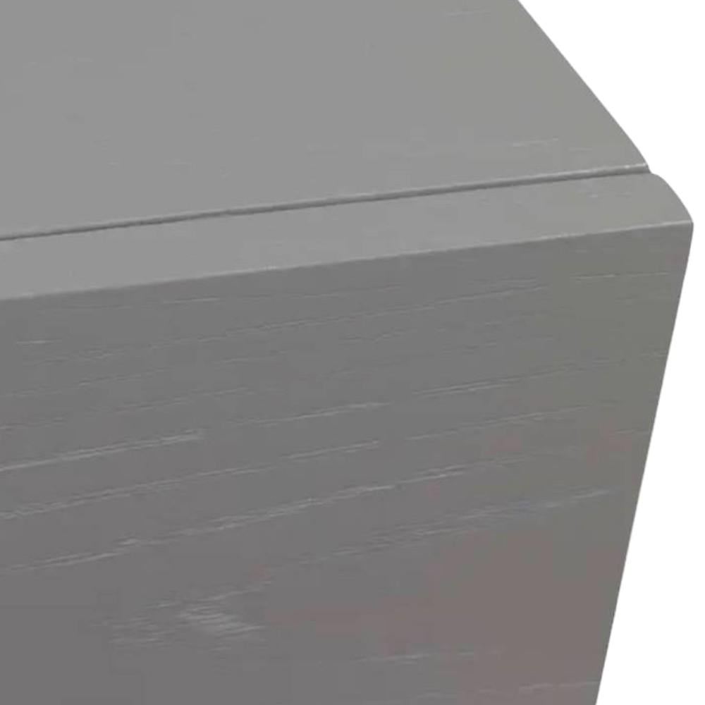 Lagere Series Bedside Table duly polished in Greyish